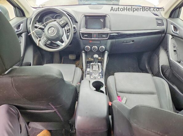 JM3KE4BY4G0613051 2016 MAZDA CX-5 Gray Widok deski rozdzielczej