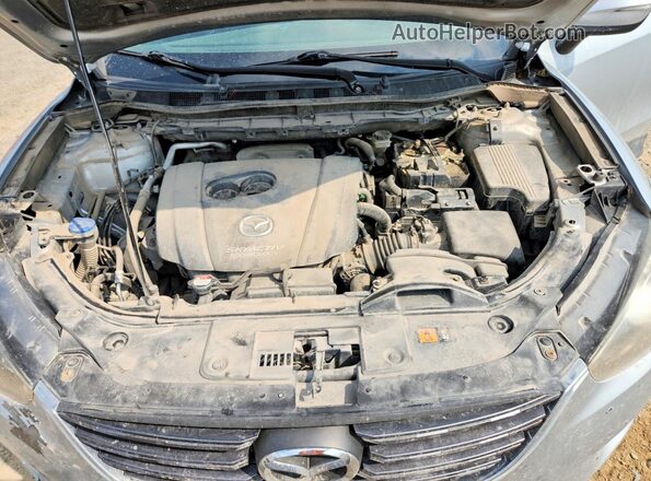 JM3KE4BY4G0711447 2016 MAZDA CX-5 Silver უკანა სალონის ხედი