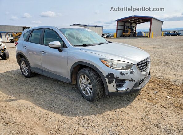 JM3KE4BY4G0711447 2016 MAZDA CX-5 Silver წინა მარჯვენა