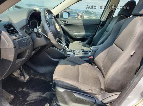 JM3KE4BY4G0711447 2016 MAZDA CX-5 Silver წინა სალონის ხედი