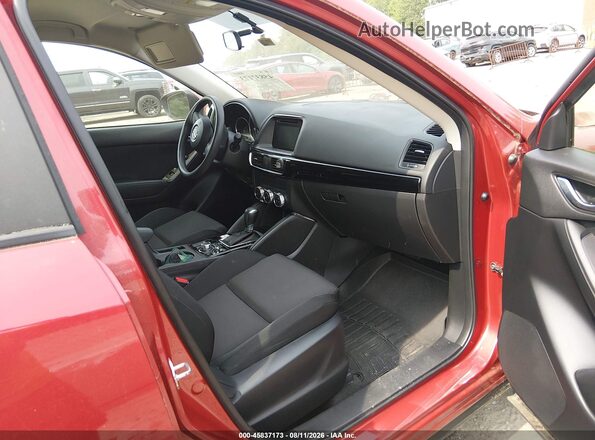 JM3KE4BY4G0739667 2016 MAZDA CX-5 Red Vista interior delantera