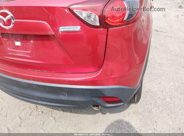 JM3KE4BY4G0739667 2016 MAZDA CX-5 Red Vista frontal