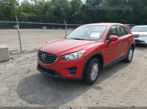 JM3KE4BY4G0739667 2016 MAZDA CX-5 Red Vista tres cuartos delantera izquierda