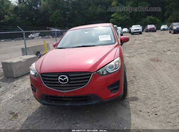 JM3KE4BY4G0739667 2016 MAZDA CX-5 Red Vista del cuadro de instrumentos