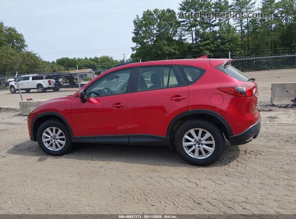 JM3KE4BY4G0739667 2016 MAZDA CX-5 Red Vista interior de 360 grados