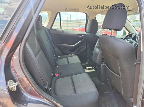 JM3KE4BY5G0904271 2016 MAZDA CX-5 Charcoal უკანა სავარძლების ხედი