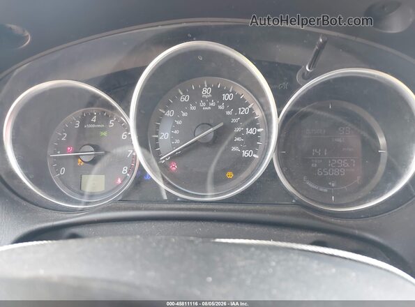 JM3KE4BYXG0638178 2016 MAZDA CX-5 Red Widok tylnych siedzeń