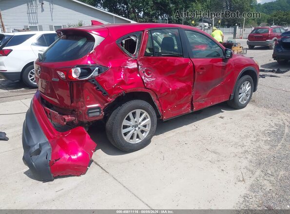 JM3KE4BYXG0638178 2016 MAZDA CX-5 Red Tył prawy