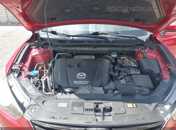 JM3KE4BYXG0638178 2016 MAZDA CX-5 Red Widok z tyłu