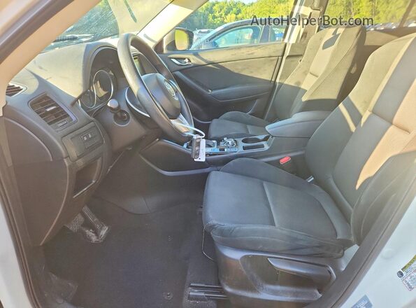 JM3KE4BYXG0660813 2016 MAZDA CX-5 White Vista interior delantera