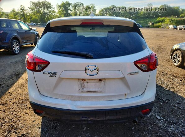 JM3KE4BYXG0660813 2016 MAZDA CX-5 White Vista trasera