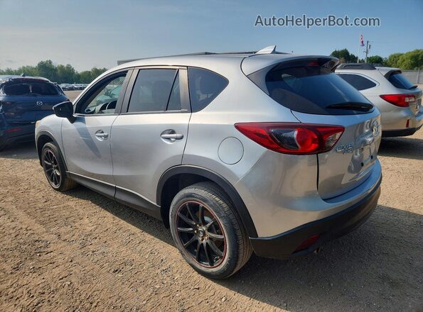 JM3KE4BYXG0801072 2016 MAZDA CX-5 Серебряный Задняя левая четверть