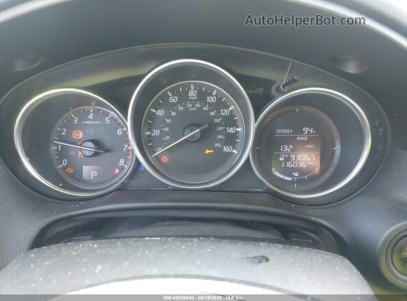 JM3KE4BYXG0878668 2016 MAZDA CX-5 Black Հետևի նստատեղերի տեսք