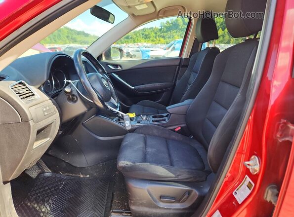 JM3KE4CY2G0624841 2016 MAZDA CX-5 Red Вид салону спереду