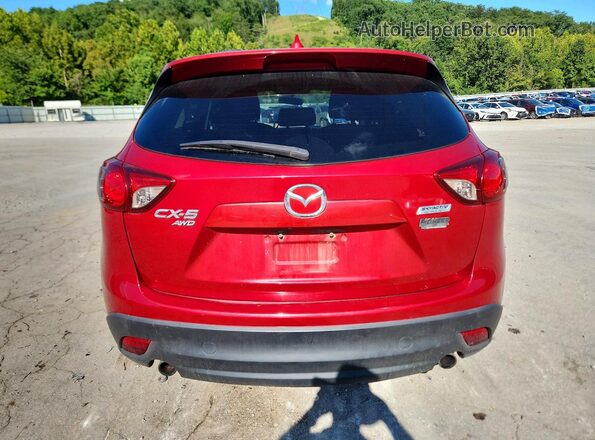 JM3KE4CY2G0624841 2016 MAZDA CX-5 Red Вид ззаду
