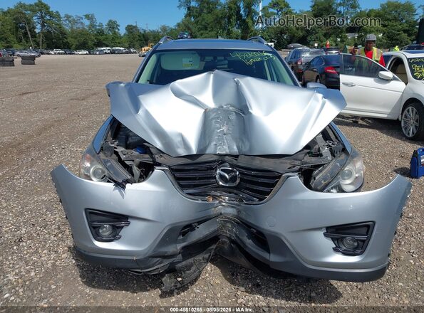 JM3KE4CY3G0757432 2016 MAZDA CX-5 Silver წინა პანელის ხედი