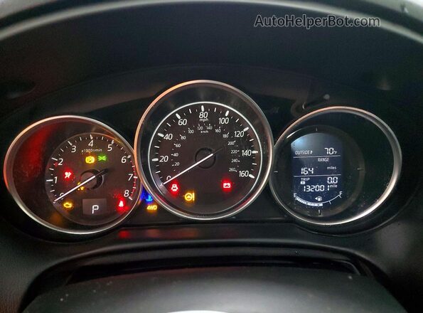 JM3KE4CY3G0865646 2016 MAZDA CX-5 Черный Вид щитка приборов