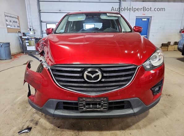 JM3KE4CY3G0921648 2016 MAZDA CX-5 Red Vista frontal
