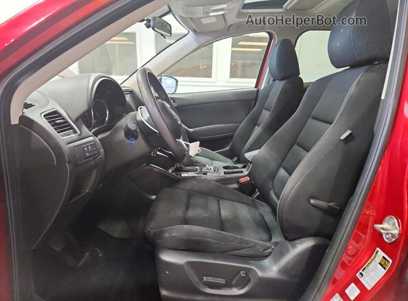 JM3KE4CY3G0921648 2016 MAZDA CX-5 Red Vista interior delantera