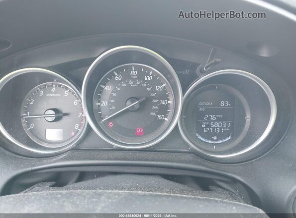 JM3KE4CY4G0802278 2016 MAZDA CX-5 White უკანა სავარძლების ხედი