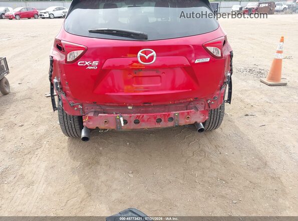 JM3KE4CY4G0849519 2016 MAZDA CX-5 Burgundy Սարքավորումների վահանակի տեսք
