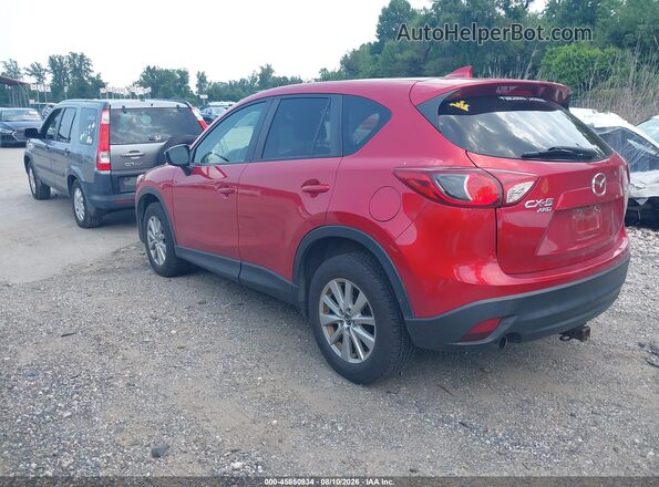 JM3KE4CY6G0831457 2016 MAZDA CX-5 Red Задня ліва чверть