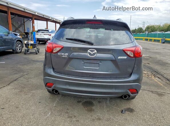 JM3KE4CY8G0826938 2016 MAZDA CX-5 Gray Widok z tyłu