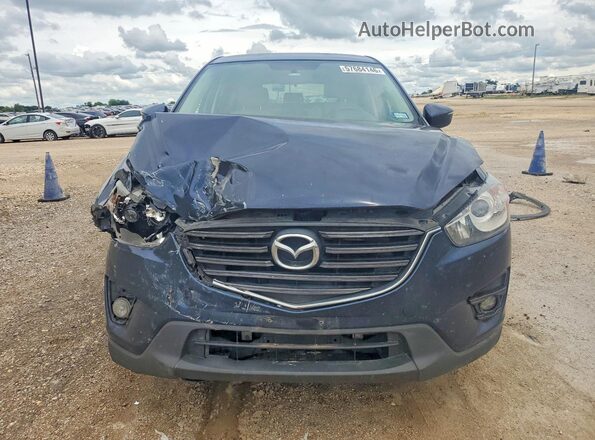 JM3KE4CY8G0885486 2016 MAZDA CX-5 Blue Vista frontal