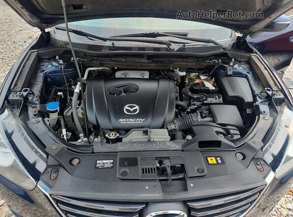 JM3KE4CY9G0849774 2016 MAZDA CX-5 Blue Widok komory silnika