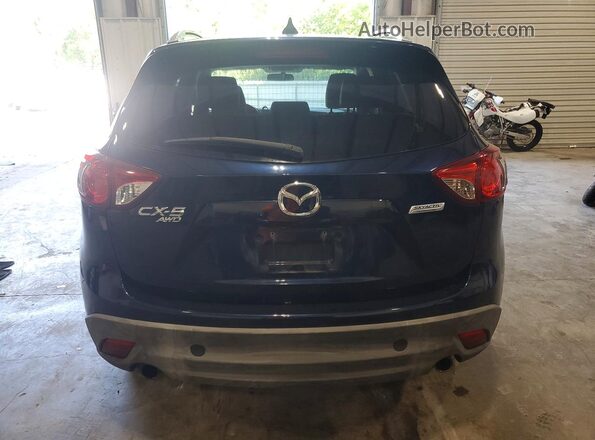 JM3KE4CYXG0640334 2016 MAZDA CX-5 Blue უკანა ხედი