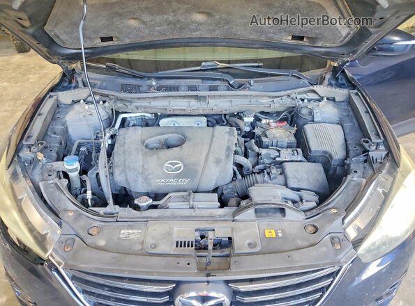 JM3KE4CYXG0640334 2016 MAZDA CX-5 Blue უკანა სალონის ხედი