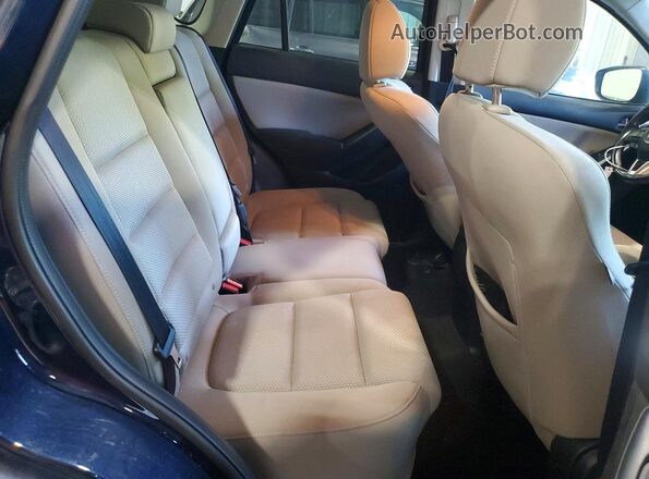 JM3KE4CYXG0640334 2016 MAZDA CX-5 Blue უკანა სავარძლების ხედი