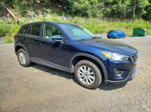 JM3KE4CYXG0762353 2016 MAZDA CX-5 Blue წინა მარჯვენა