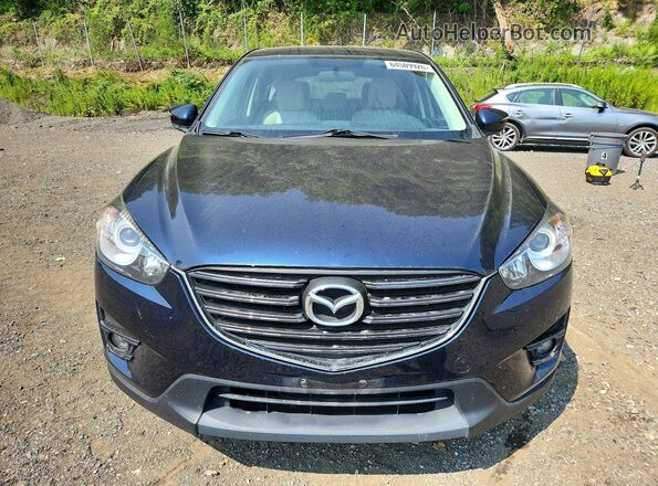 JM3KE4CYXG0762353 2016 MAZDA CX-5 Blue წინა ხედი
