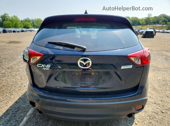 JM3KE4CYXG0762353 2016 MAZDA CX-5 Blue უკანა ხედი