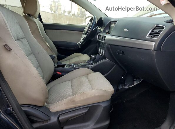 JM3KE4CYXG0791366 2016 MAZDA CX-5 Угольный Вид салона спереди