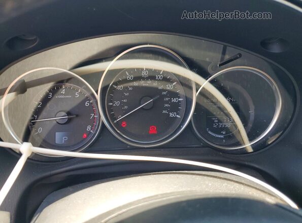 JM3KE4CYXG0861562 2016 MAZDA CX-5 White Instrument cluster view