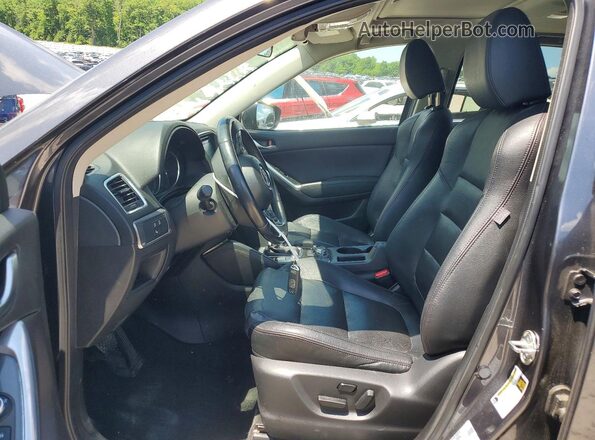JM3KE4DY0G0750646 2016 MAZDA CX-5 Gray Front interior view