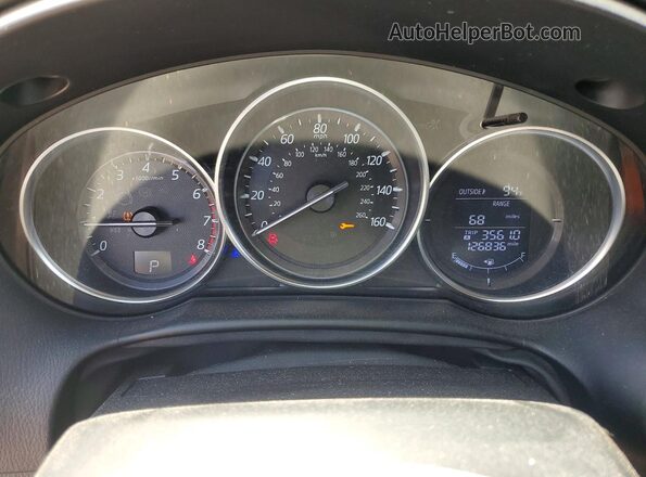 JM3KE4DY0G0750646 2016 MAZDA CX-5 Gray Instrument cluster view