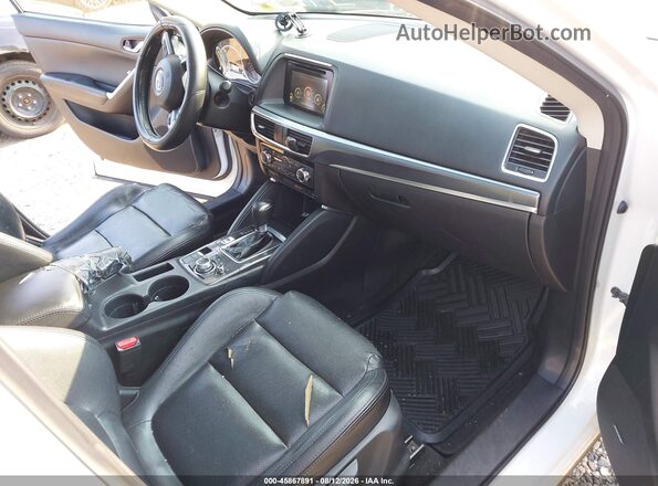 JM3KE4DY0G0786675 2016 MAZDA CX-5 White წინა სალონის ხედი