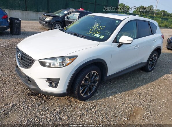 JM3KE4DY0G0786675 2016 MAZDA CX-5 White წინა მარცხენა ხედი სამი მეოთხედიდან
