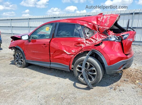 JM3KE4DY0G0911500 2016 MAZDA CX-5 Red Tył lewy
