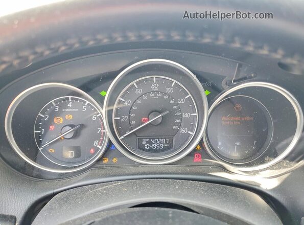 JM3KE4DY0G0911500 2016 MAZDA CX-5 Red Widok zestawu wskaźników