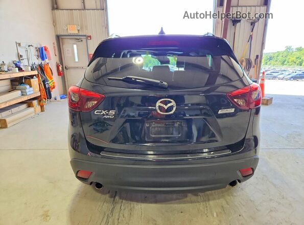 JM3KE4DY1G0711614 2016 MAZDA CX-5 Black Widok z tyłu
