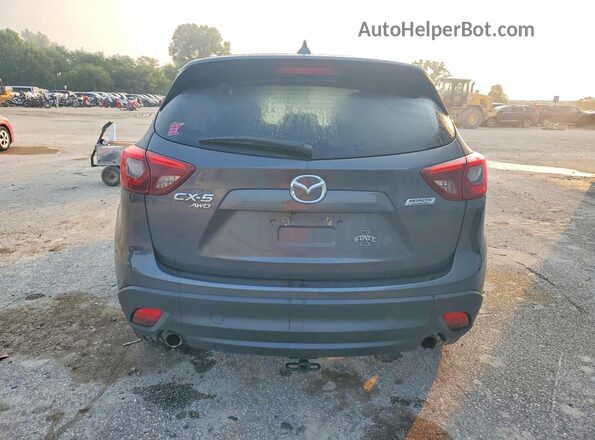 JM3KE4DY1G0722614 2016 MAZDA CX-5 Charcoal Widok z tyłu