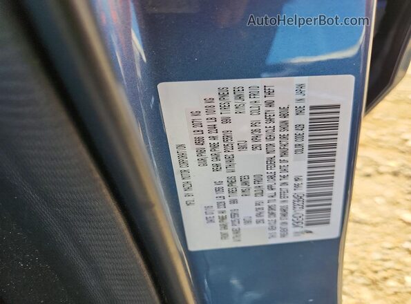 JM3KE4DY1G0838461 2016 MAZDA CX-5 Синий Вид наклейки с VIN-кодом