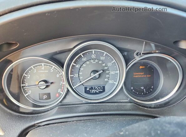 JM3KE4DY1G0838461 2016 MAZDA CX-5 Синий Вид щитка приборов