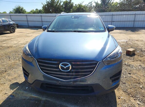 JM3KE4DY1G0838461 2016 MAZDA CX-5 Синий Вид спереди