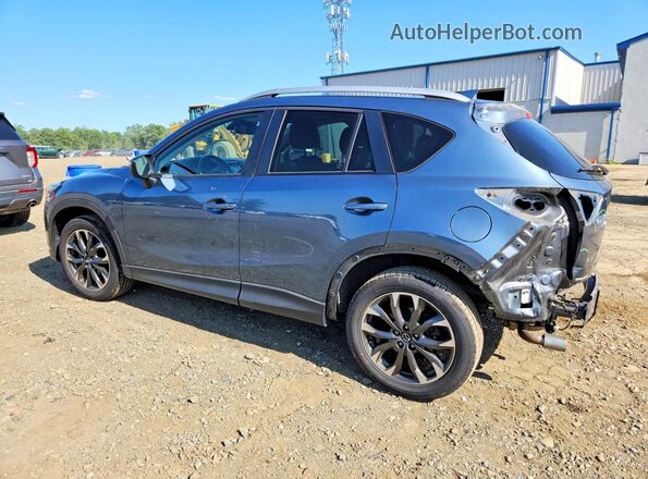 JM3KE4DY1G0838461 2016 MAZDA CX-5 Синий Задняя левая четверть