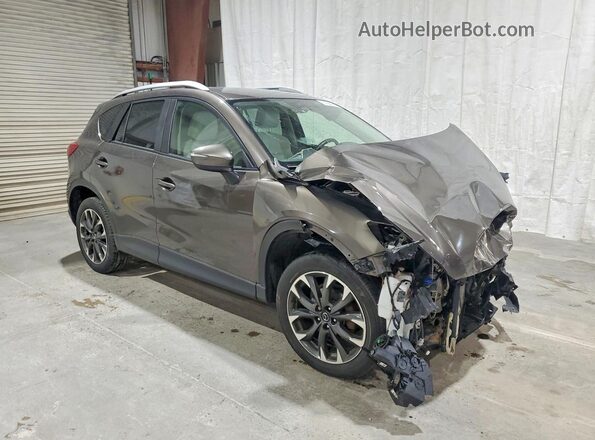 JM3KE4DY1G0849654 2016 MAZDA CX-5 Brown Przód prawy